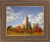 Oquirrh Mtn. Utah Temple Fall Colors