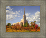 Oquirrh Mtn. Utah Temple Fall Colors