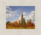 Oquirrh Mtn. Utah Temple Fall Colors