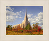 Oquirrh Mtn. Utah Temple Fall Colors