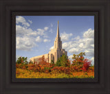 Oquirrh Mtn. Utah Temple Fall Colors