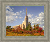 Oquirrh Mtn. Utah Temple Fall Colors