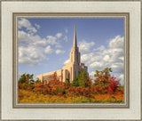 Oquirrh Mtn. Utah Temple Fall Colors