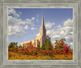 Oquirrh Mtn. Utah Temple Fall Colors