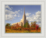 Oquirrh Mtn. Utah Temple Fall Colors