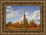 Oquirrh Mtn. Utah Temple Fall Colors