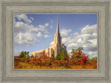 Oquirrh Mtn. Utah Temple Fall Colors