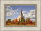 Oquirrh Mtn. Utah Temple Fall Colors