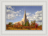 Oquirrh Mtn. Utah Temple Fall Colors