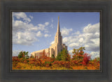 Oquirrh Mtn. Utah Temple Fall Colors