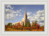 Oquirrh Mtn. Utah Temple Fall Colors