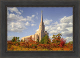 Oquirrh Mtn. Utah Temple Fall Colors