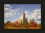 Oquirrh Mtn. Utah Temple Fall Colors