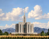 Oquirrh Mtn. Utah Temple Mountain of God