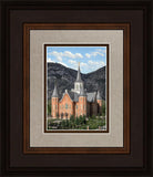 Provo City Center Utah Temple Y Mountain Portrait