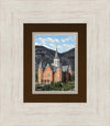 Provo City Center Utah Temple Y Mountain Portrait