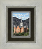 Provo City Center Utah Temple Y Mountain Portrait