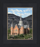 Provo City Center Utah Temple Y Mountain Portrait