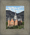 Provo City Center Utah Temple Y Mountain Portrait