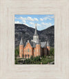 Provo City Center Utah Temple Y Mountain Portrait