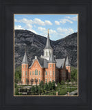 Provo City Center Utah Temple Y Mountain Portrait