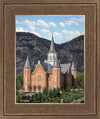 Provo City Center Utah Temple Y Mountain Portrait