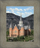 Provo City Center Utah Temple Y Mountain Portrait