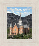 Provo City Center Utah Temple Y Mountain Portrait