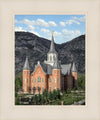 Provo City Center Utah Temple Y Mountain Portrait