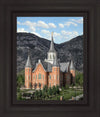 Provo City Center Utah Temple Y Mountain Portrait