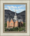 Provo City Center Utah Temple Y Mountain Portrait