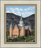 Provo City Center Utah Temple Y Mountain Portrait