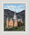 Provo City Center Utah Temple Y Mountain Portrait