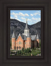 Provo City Center Utah Temple Y Mountain Portrait