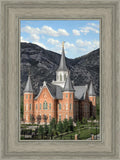 Provo City Center Utah Temple Y Mountain Portrait