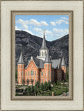 Provo City Center Utah Temple Y Mountain Portrait