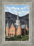 Provo City Center Utah Temple Y Mountain Portrait