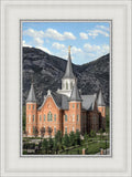 Provo City Center Utah Temple Y Mountain Portrait