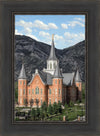 Provo City Center Utah Temple Y Mountain Portrait