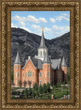 Provo City Center Utah Temple Y Mountain Portrait