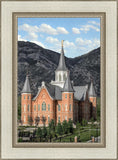 Provo City Center Utah Temple Y Mountain Portrait