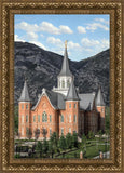 Provo City Center Utah Temple Y Mountain Portrait