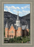 Provo City Center Utah Temple Y Mountain Portrait