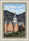 Provo City Center Utah Temple Y Mountain Portrait