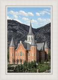 Provo City Center Utah Temple Y Mountain Portrait