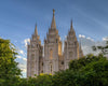 Salt Lake City Utah Temple In His Light