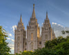 Salt Lake City Utah Temple In His Light