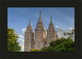 Salt Lake City Utah Temple In His Light