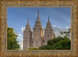 Salt Lake City Utah Temple In His Light