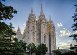 Salt Lake City Utah Temple Rays of Light